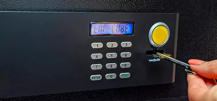 Electronic Keypad Deadbolt Installation Calexico